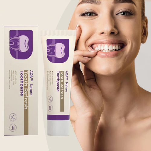 🔥Final 3 Hours: 60% OFF AQA™ Nature Oral Care Toothpaste ✨ Clinically Proven | 100% Natural | Dentist Recommended