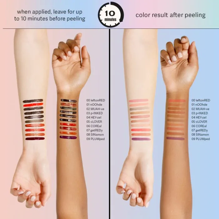 24H Stay-N-Peel Off Lip Liner Tattoo