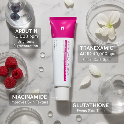 Revive Cream: Abutin 7% + Traneaxamic Acid 4%
