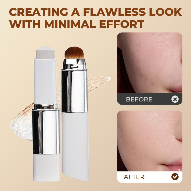 Last 3 Hours:🔥Up to 50% OFF🔥 - Double-headed Lightweight Foundation Stick^_^
